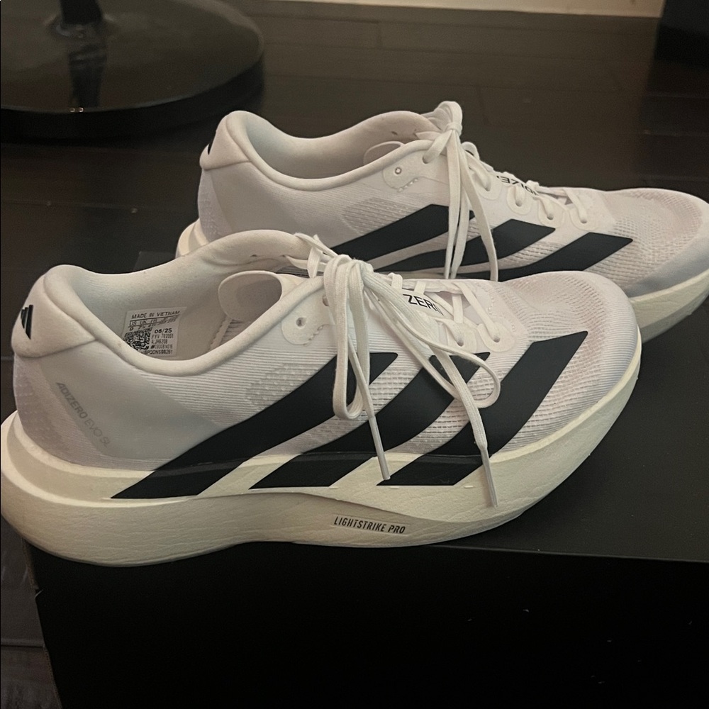 Adidas Adizero Women’s Running Shoes - White/Black